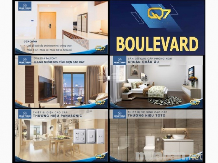 Căn hộ Q7 Boulevard, Giá chỉ từ 2,3 tỷ/ căn 2PN. Trả góp 18 tháng. Trả trước 35% Quý 4/2020 nhận nhà