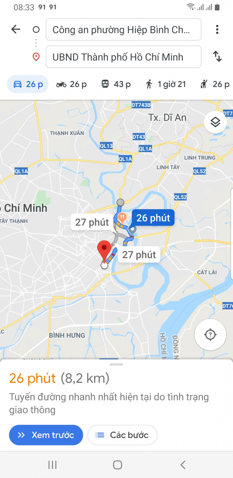 Đất lẻ Hiệp Bình Chánh giá bao nhiêu? (Mới)