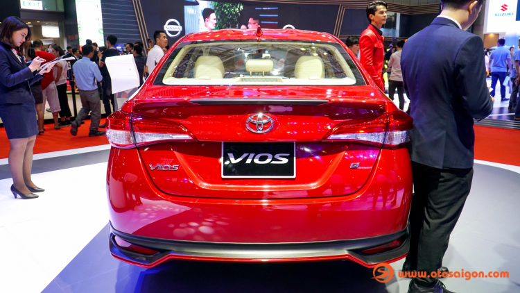 [VMS 2019] Toyota Việt Nam trưng bày Vios mới: Giống Vios 2019 tại Malaysia