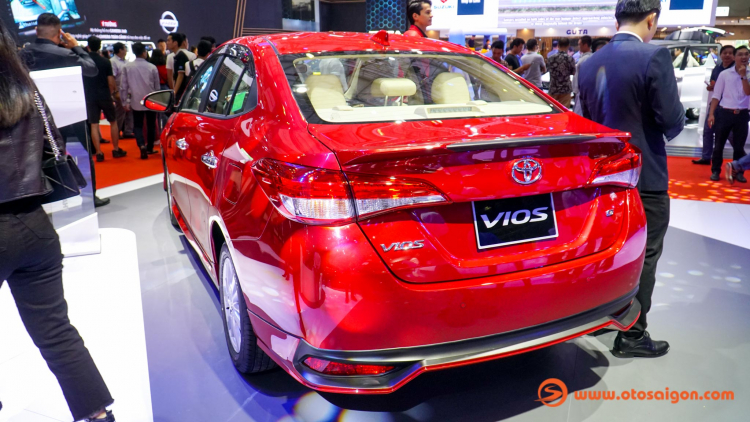 [VMS 2019] Toyota Việt Nam trưng bày Vios mới: Giống Vios 2019 tại Malaysia