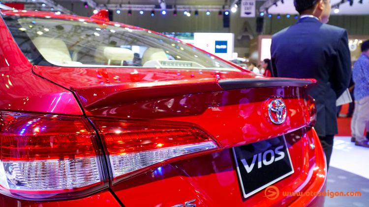 [VMS 2019] Toyota Việt Nam trưng bày Vios mới: Giống Vios 2019 tại Malaysia
