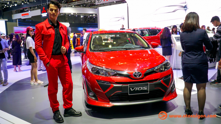 [VMS 2019] Toyota Việt Nam trưng bày Vios mới: Giống Vios 2019 tại Malaysia