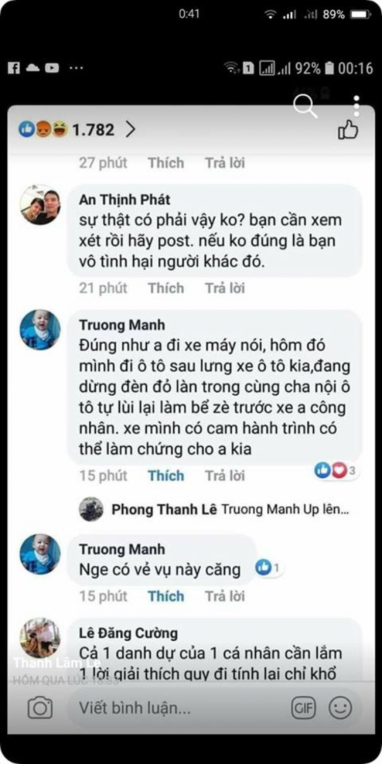 Cẩn thận với chiêu trò xin tiền không được thì chặn đầu xe tìm cách ăn vạ ngay đoạn khu công nghiệp Tân Bình