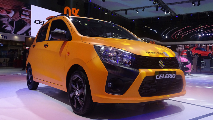 Suzuki Celerio “lột xác” ấn tượng tại triển lãm ô tô Việt Nam 2019