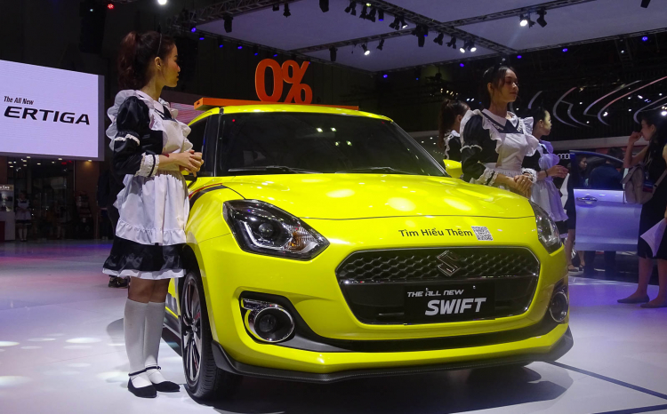 Chiêm ngưỡng vẻ thể thao của Suzuki Swift tại Triển lãm ô tô Việt Nam 2019