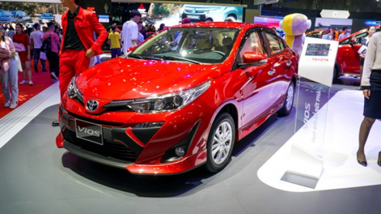 Xe ‘xanh’ của Toyota hút khách tại Vietnam Motor Show 2019