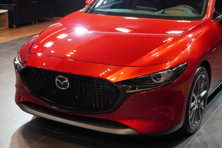 Cận cảnh Mazda 3 2020 xuất hiện tại đại lý trước ngày ra mắt, chưa công bố giá chính thức.