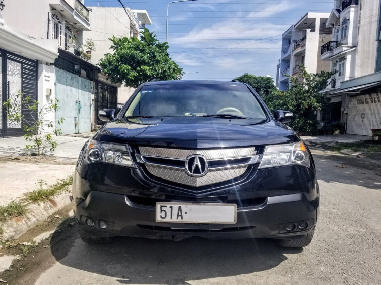 Model huyền thoại: Acura MDX full fùn fụt + ghế da màu Kem (hiếm)