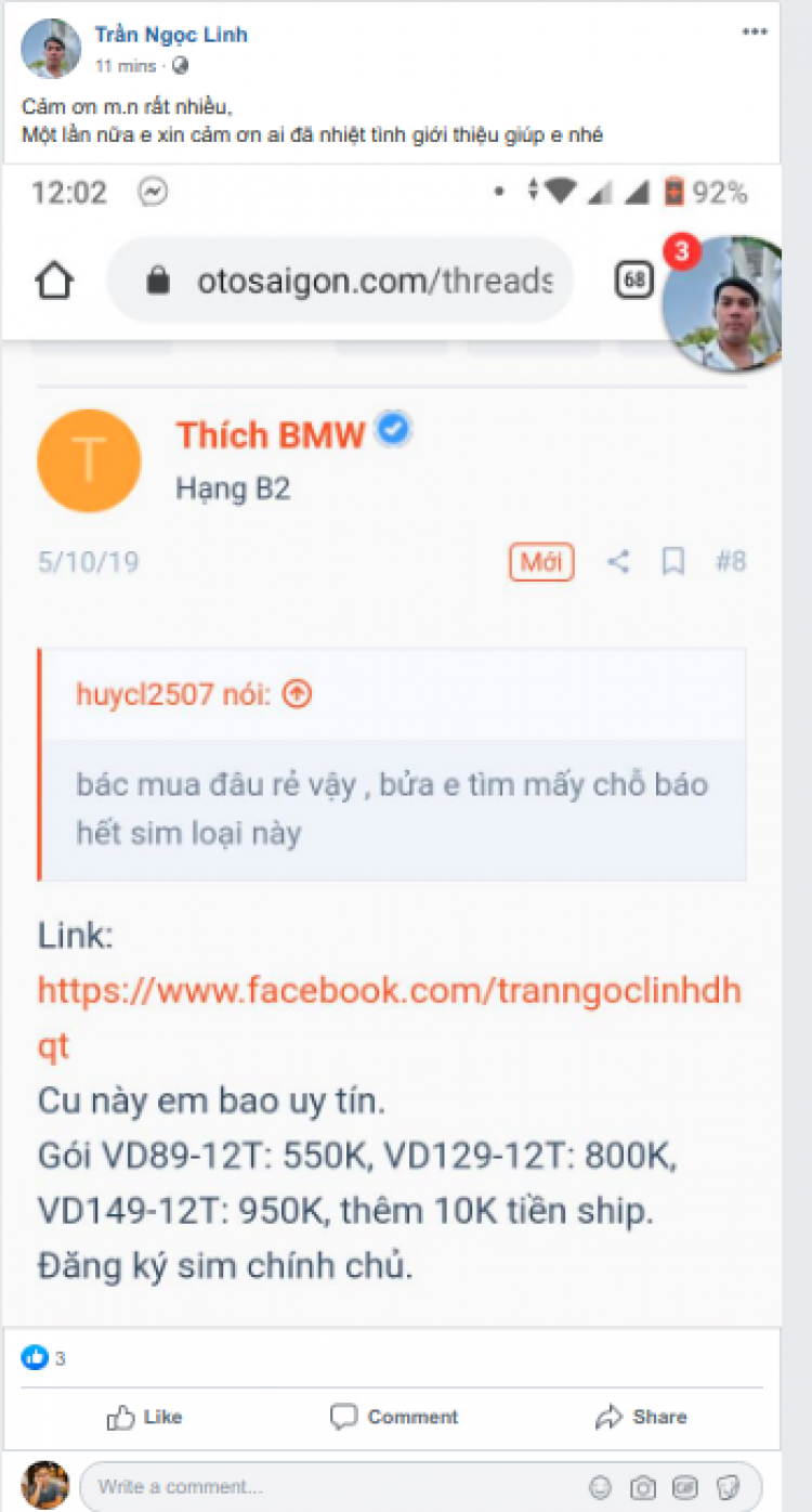 Xài Sim 4G trọn năm nào ?