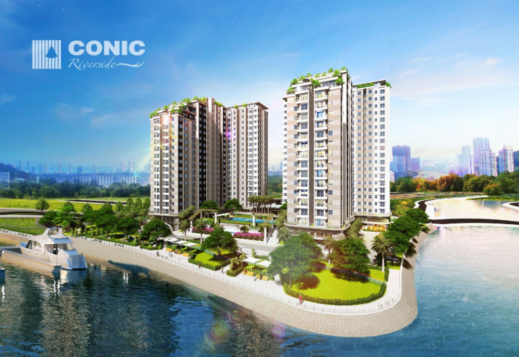 Conic Riverside giá 1.3 tỷ cho căn 50m2 - Có nên ôm chờ thời như Haus Neo