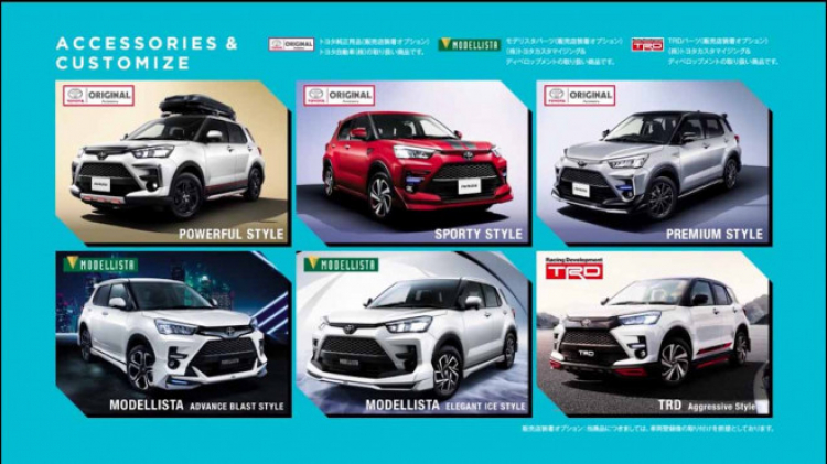 Toyota Raize lộ diện - đối thủ Ford EcoSport