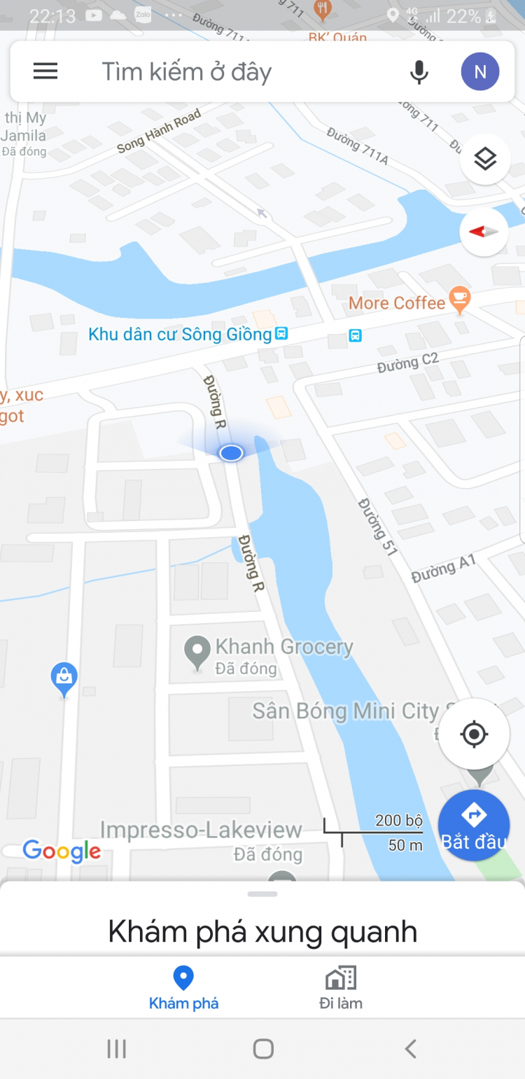 Bên trong khu biệt thự Lake View City vắng bóng cư dân ở quận 2