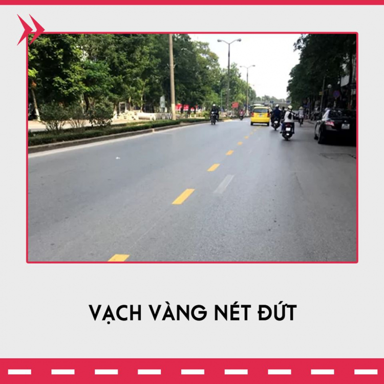 Phân biệt các loại vạch kẻ đường để tránh bị phạt