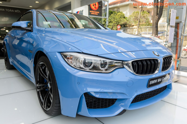 Bộ đôi BMW M3 & M4 màu xanh đặc biệt tại Việt Nam