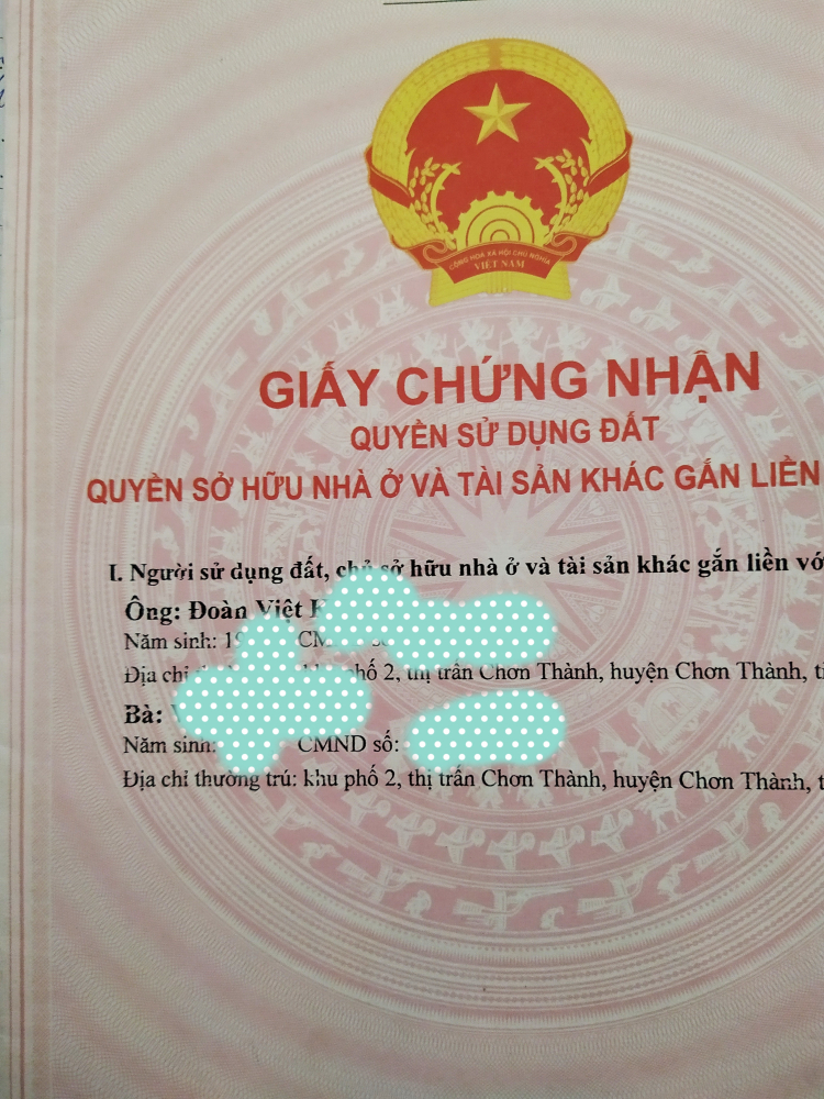 Đứng tên giấy tờ nhà - đất, vợ hoặc chồng đứng duy nhất. Các bác chia sẻ nhé ! Đứng tên giấy tờ nhà - đất, vợ hoặc chồng đứng duy nhất. Các bác chia sẻ nhé !