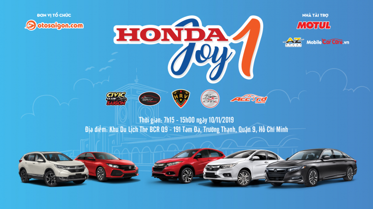 Đăng ký ngay Honda Joy 2019 - Ngày hội dành riêng cho người dùng xe Honda