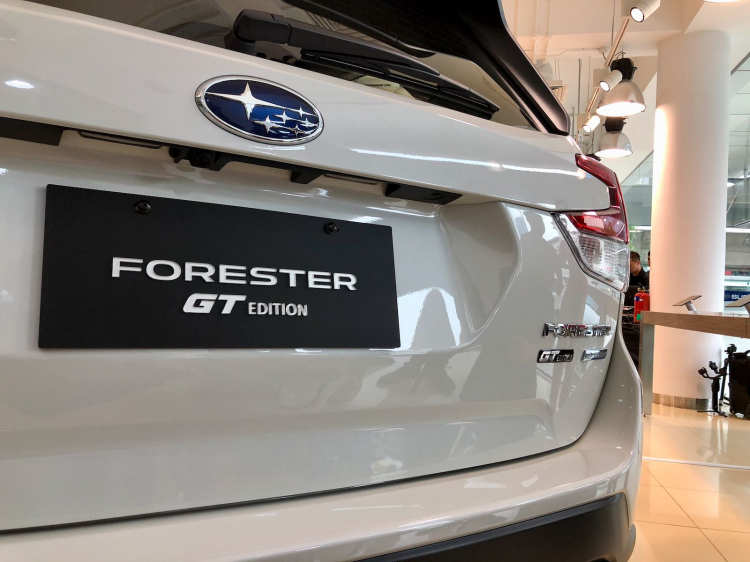Subaru Forester được nâng cấp phiên bản GT Edition thể thao hơn Subaru Forester được nâng cấp phiên bản GT Edition thể thao hơn