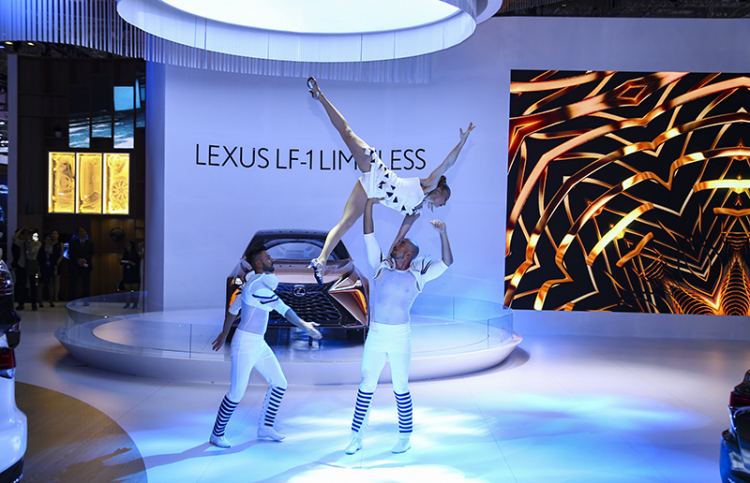 Vườn nghệ thuật Lexus ở Triển lãm ô tô Việt Nam 2019