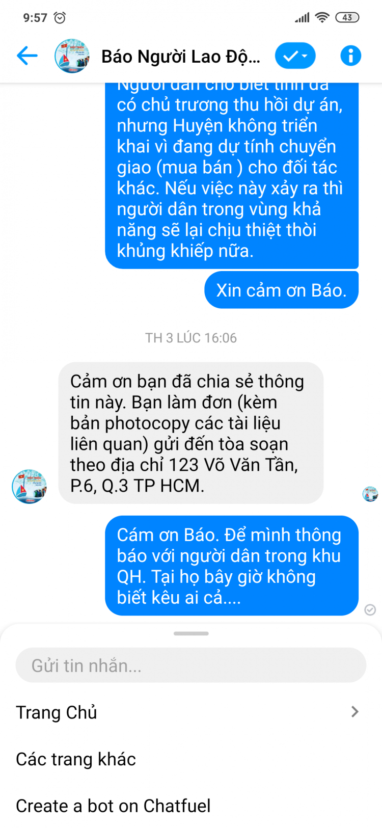 Quy hoạch treo....