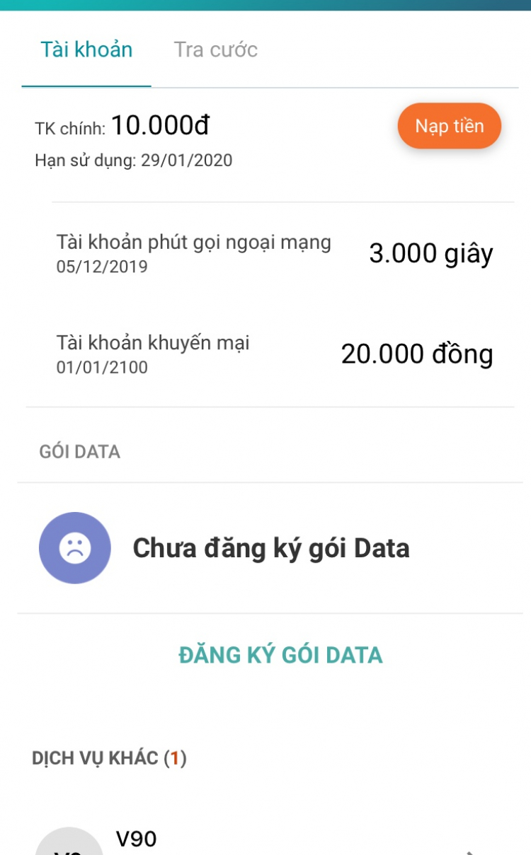 Xài Sim 4G trọn năm nào ?