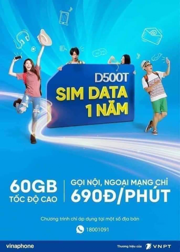 Xài Sim 4G trọn năm nào ?