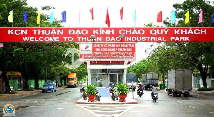 BÁN ĐẤT SỔ HỒNG NGAY KCN THUẬN ĐẠO CẦN ĐƯỚC LONG AN