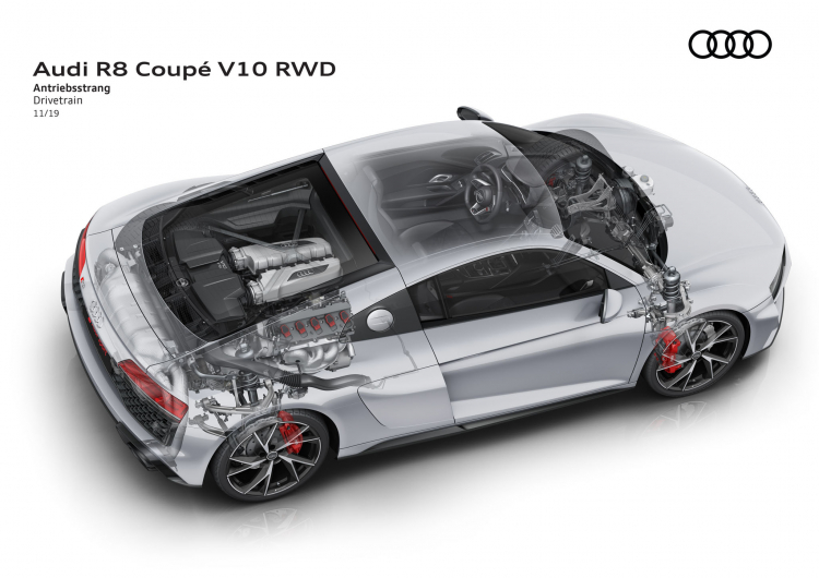 Audi giới thiệu siêu xe R8 RWD: Khi R8 không có Quattro