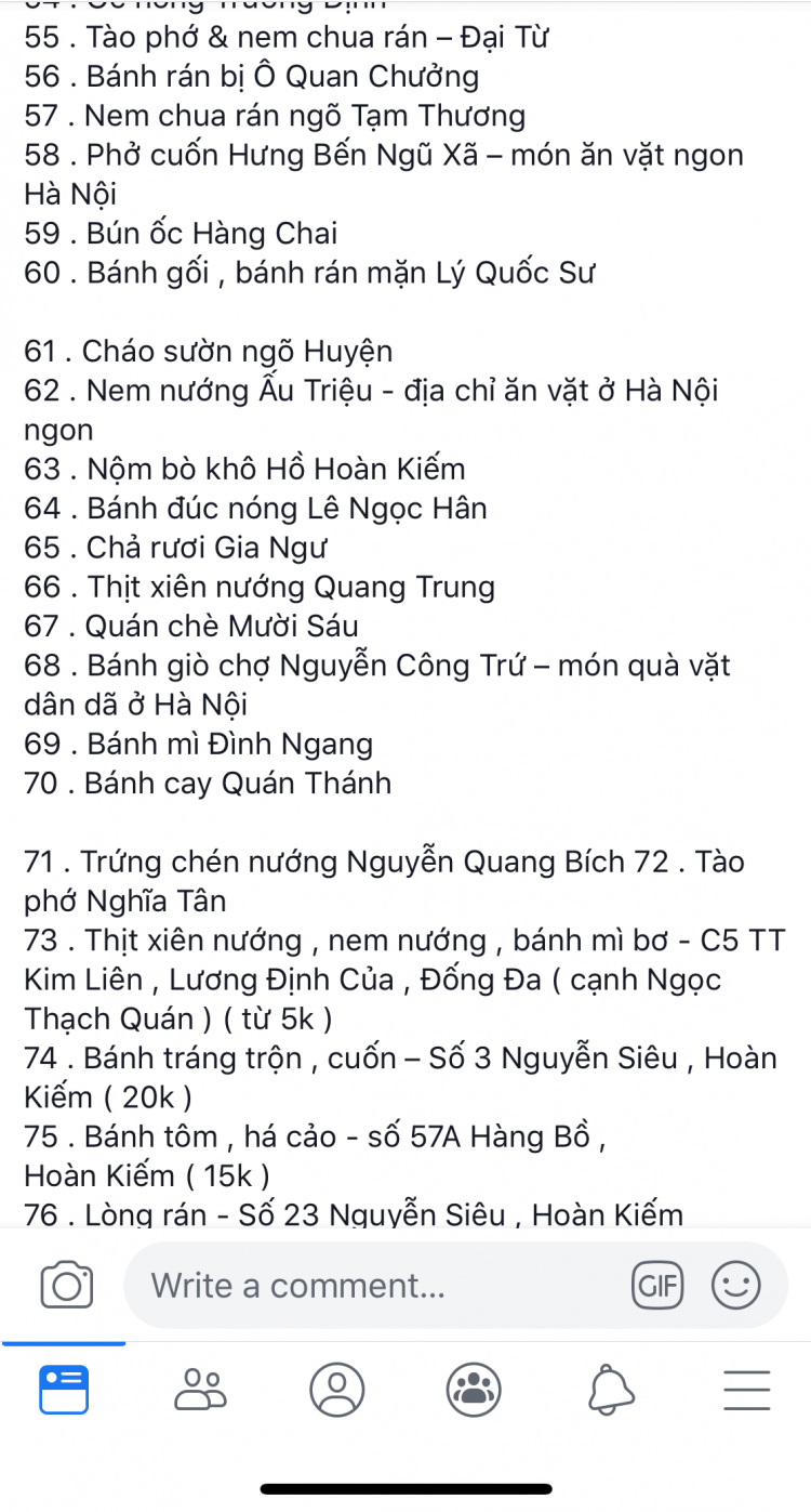 Hà Nội ăn ở đâu ngon?