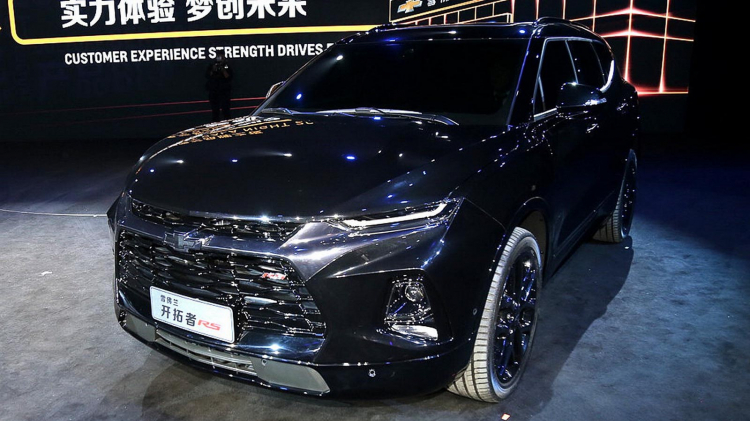 Cận cảnh Chevrolet Blazer 7 chỗ tại Trung Quốc