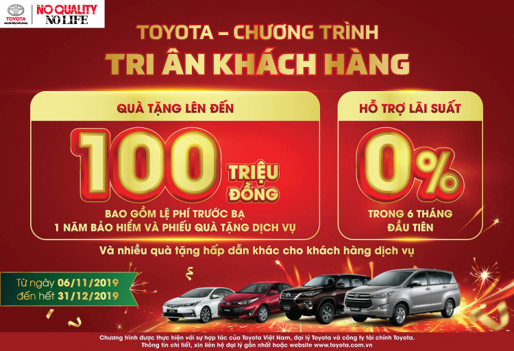 Xướng tên người hùng Toyota Fortuner dịp mua sắm cao điểm cuối năm