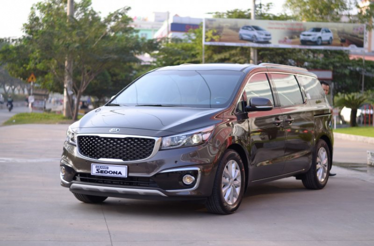 Kia Sedona 2015 tại Việt Nam sẽ có option "khủng"