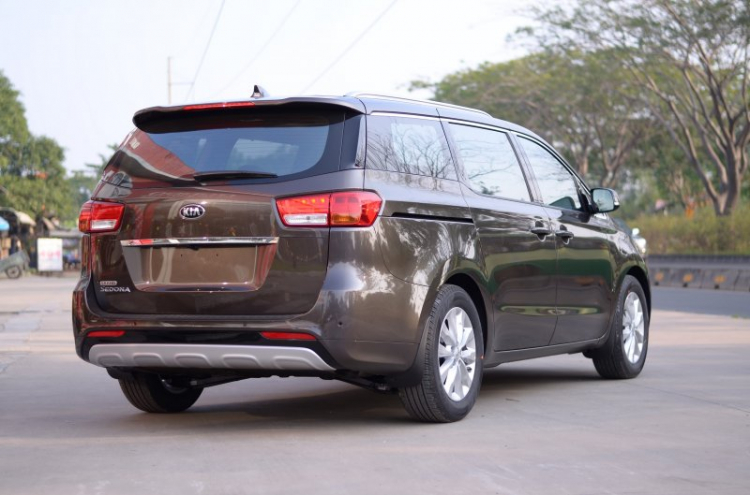 Kia Sedona 2015 tại Việt Nam sẽ có option "khủng"