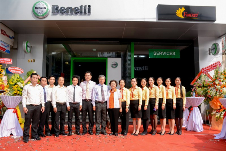 Benelli khai trương showroom cao cấp đầu tiên tại Việt Nam