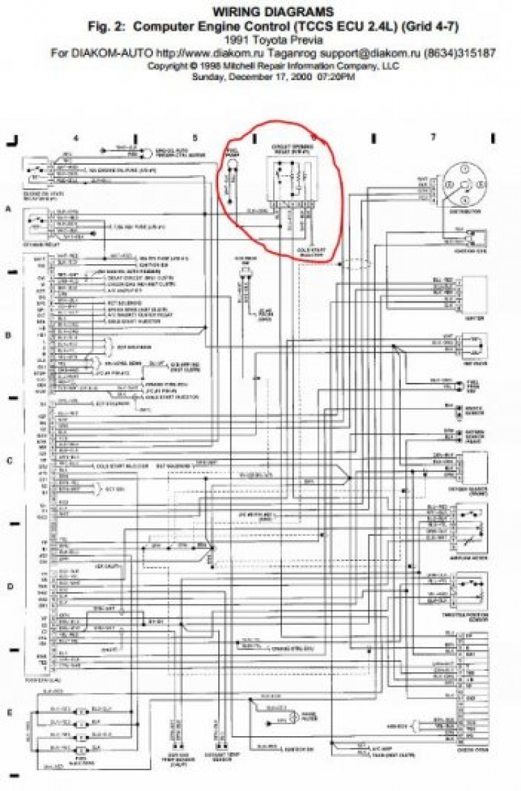 Mạch điện Previa