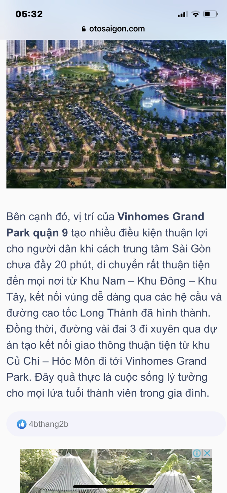 Những thông tin mới nhất về dự án Vinhomes Grand Park quận 9