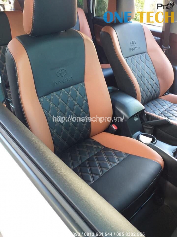 Tham khảo các mẫu bọc ghế da xe Toyota Innova