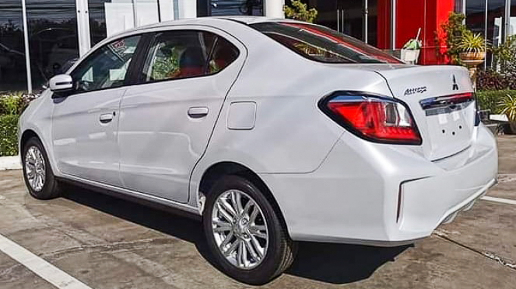 Ảnh thực tế Mitsubishi Mirage 2020 và Attrage 2020 facelift tại Thái