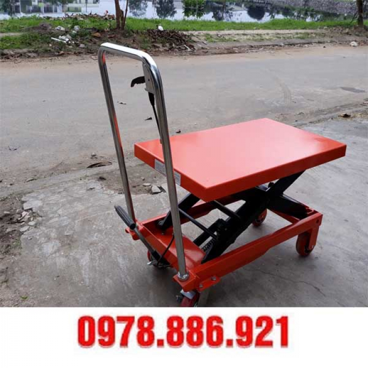 Xe nâng mặt bàn 500kg giá rẻ chính hãng