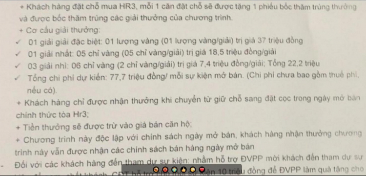 Căn hộ khu Nam- Eco Green Sài Gòn Quận 7- Chương trình chính sách Booking và Mở Bán tháp HR3