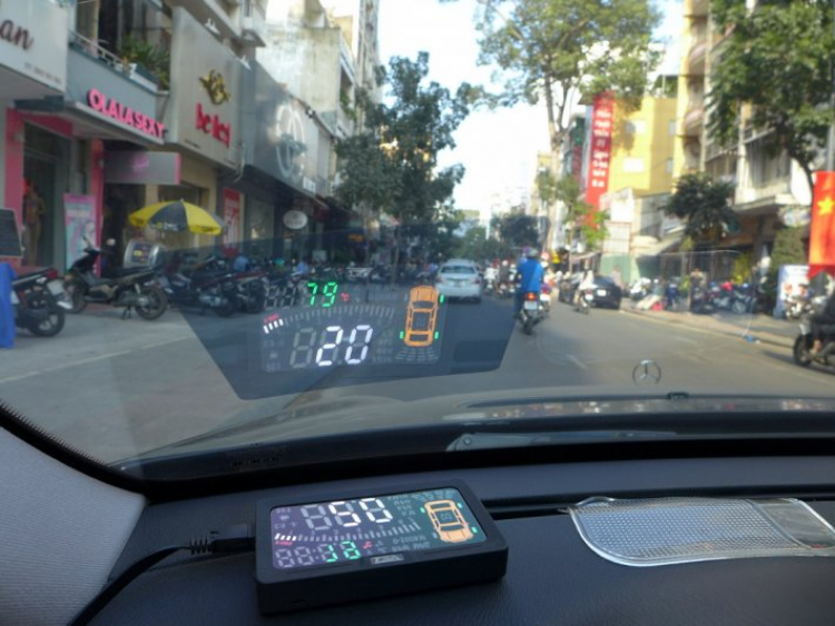 HUD cho Mercedes HUD cho Mercedes