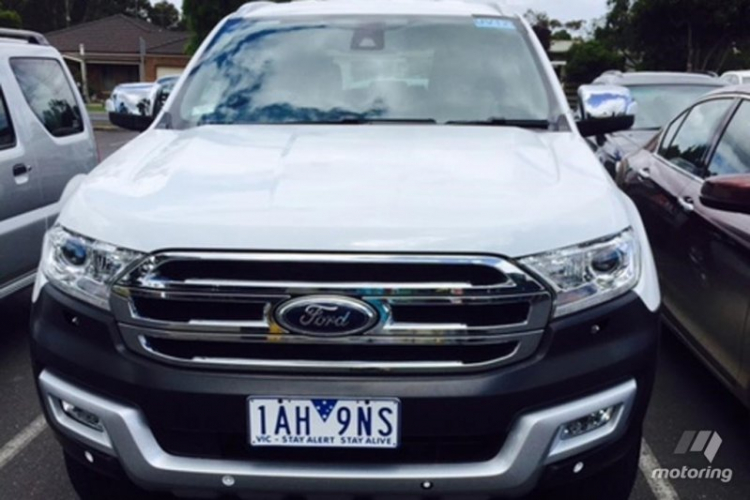Ford Everest 2015 xuất hiện tại Australia