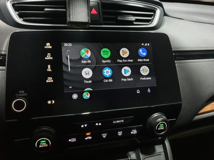 Hack màn hình android trên CR-V, nên hay không? Hack màn hình android trên CR-V, nên hay không?