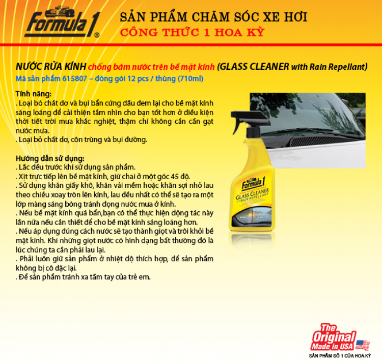 Hỏi về dung dịch chống bám nước Hỏi về dung dịch chống bám nước