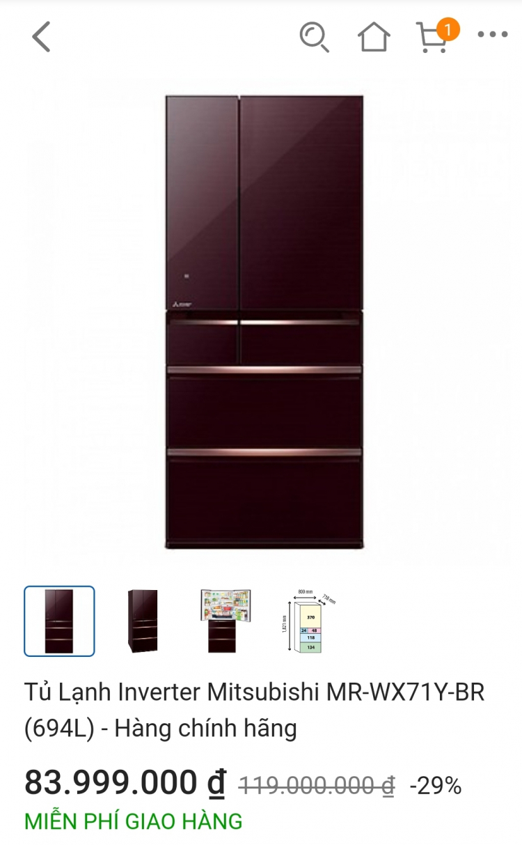 Tủ lanh, lò nướng + vi sóng âm, máy giặt + sấy, tivi Tủ lanh, lò nướng + vi sóng âm, máy giặt + sấy, tivi