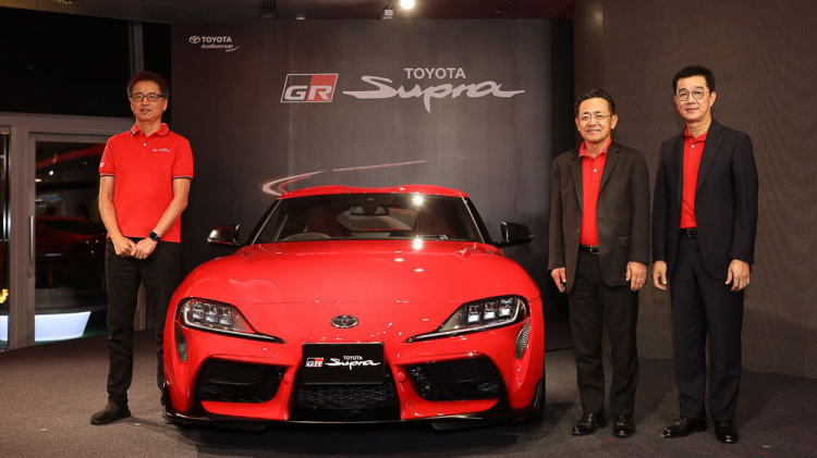 Toyota GR Supra thế hệ mới ra mắt tại Thái, giá từ 3,8 tỷ đồng