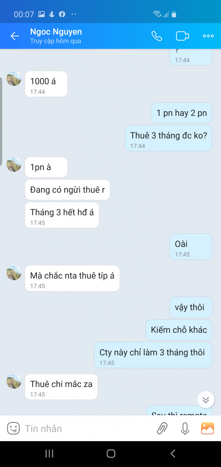 [BĐS] Căn hộ cho thuê