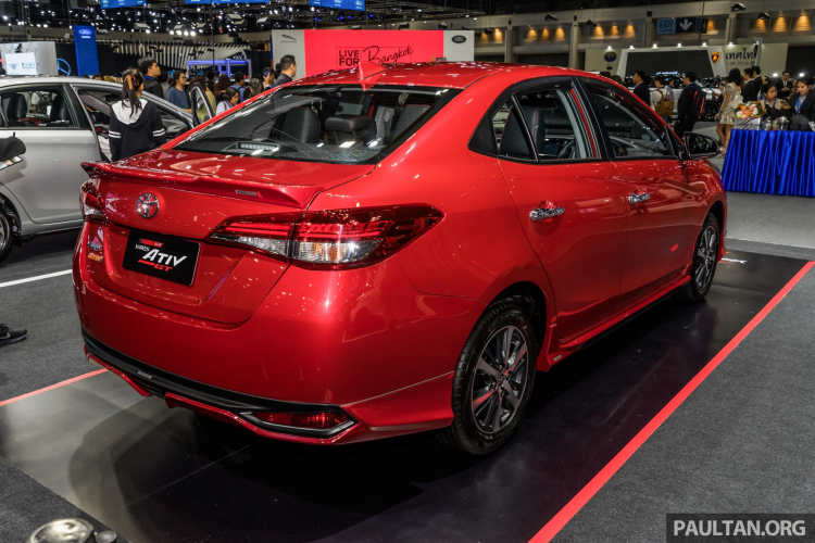 Cận cảnh Toyota Vios (Yaris Ativ) máy 1.2L VVT-iE mới tại Thái Lan