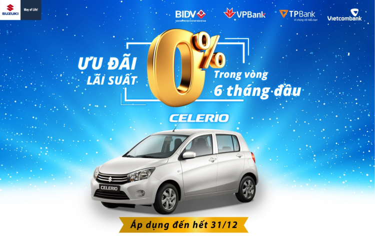 Suzuki Celerio – Để Những Chuyến Đi Thêm Phần Trọn Vẹn