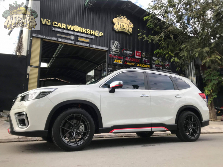 Độ âm thanh và cách âm cho Subaru Forester 2019