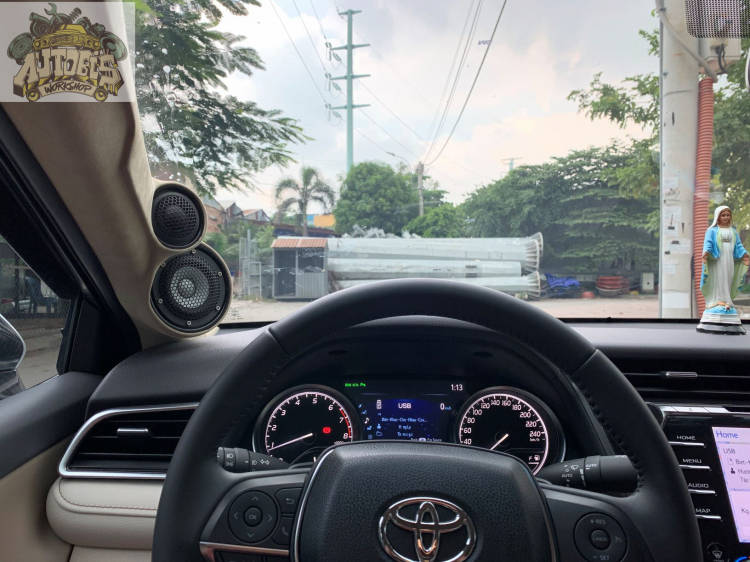 Độ âm thanh cho Toyota Camry All New 2019.